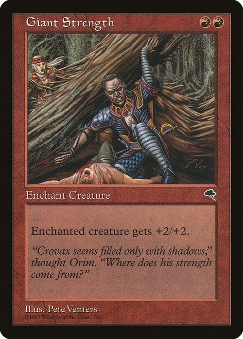 Giant Strength Card Front