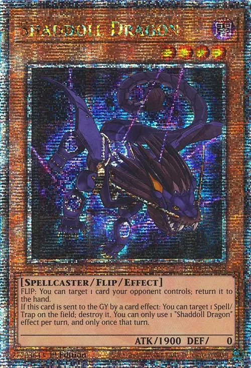 Shaddoll Dragon Card Front