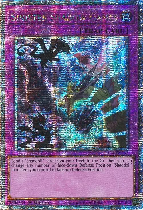 Sinister Shadow Games Card Front