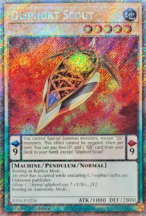 Qliphort Scout Card Front