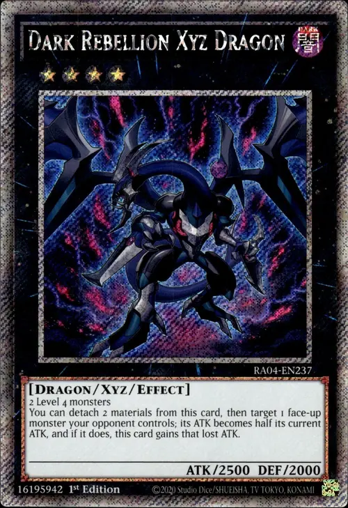 Dark Rebellion Xyz Dragon Card Front