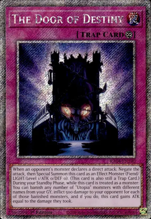 The Door of Destiny Card Front