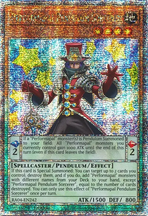 Performapal Pendulum Sorcerer Card Front