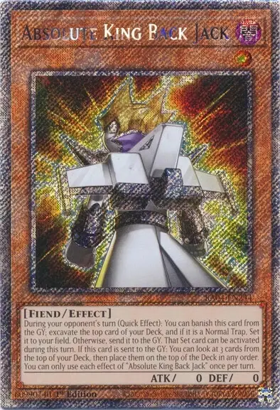 Absolute King Back Jack Card Front
