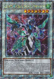 Clear Wing Synchro Dragon · Quarter Century Secret Rare 249qsec