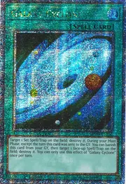 Galaxy Cyclone · Quarter Century Secret Rare 250qsec