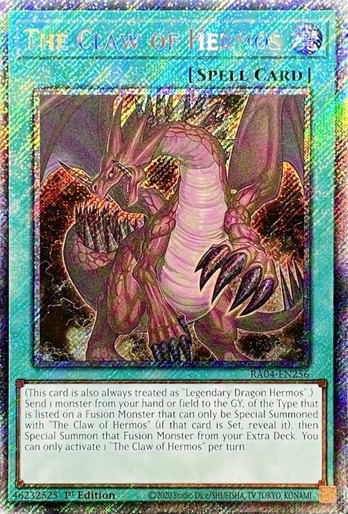 The Claw of Hermos Card Front