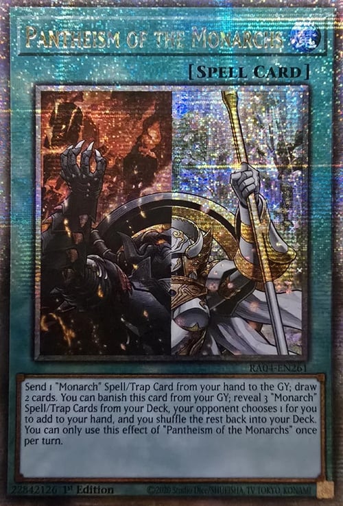 Pantheism of the Monarchs Card Front