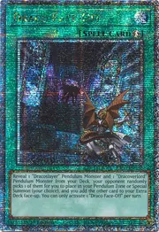 Draco Face-Off · Quarter Century Secret Rare 262qsec