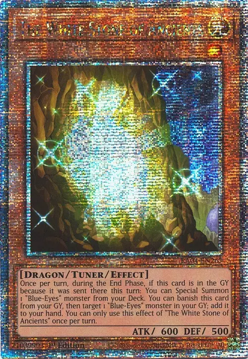 The White Stone of Ancients Card Front
