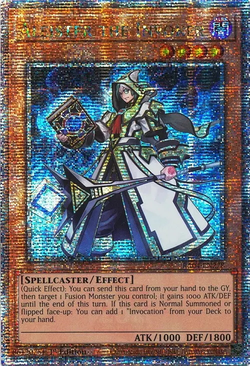 Aleister the Invoker Card Front