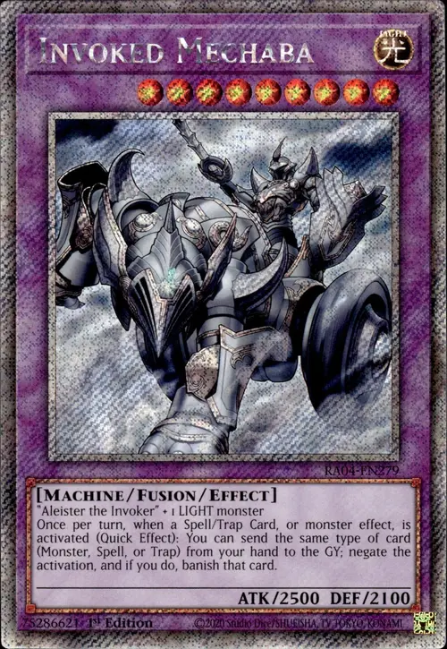 Invoked Mechaba Card Front