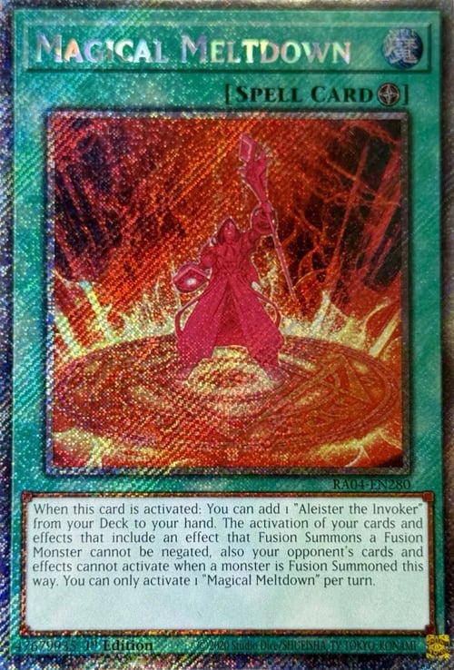 Magical Meltdown Card Front