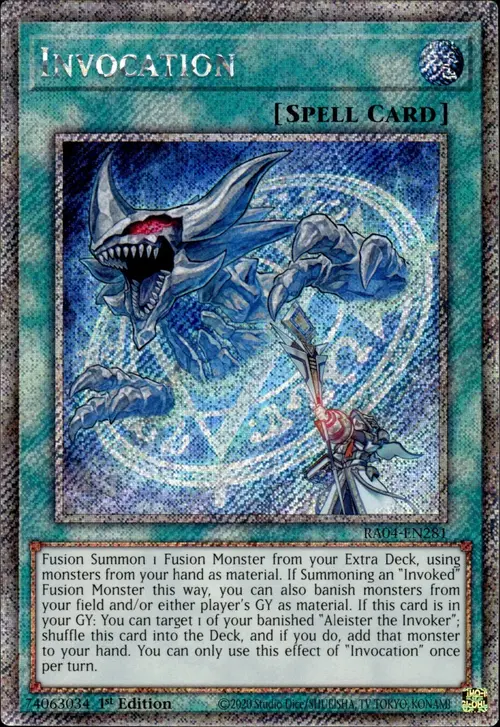 Invocation Card Front