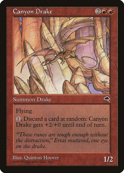 Canyon Drake Card Front
