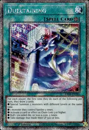 Dueltaining · Platinum Secret Rare 286psec