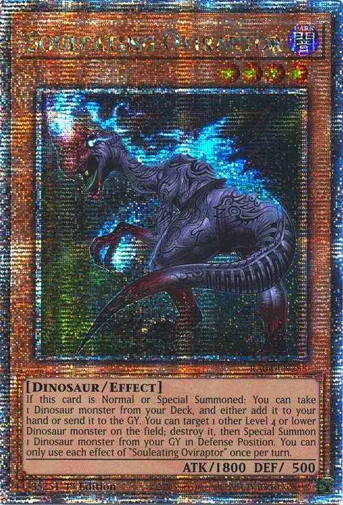 Souleating Oviraptor Card Front