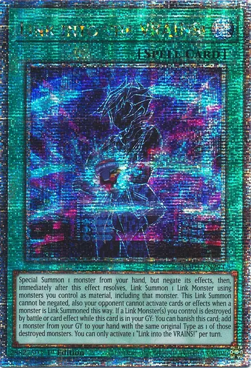 Link into the VRAINS! Card Front