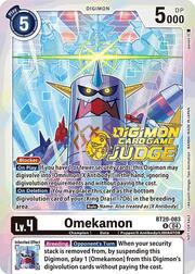 Omekamon · Judge Pack 2025 Wave 1 BT20-083