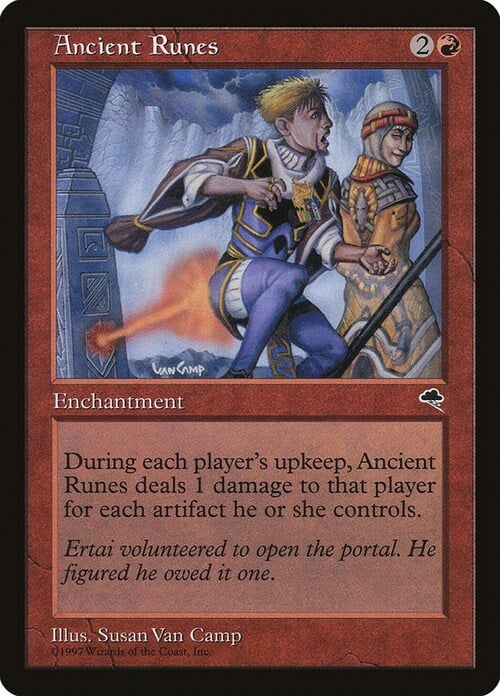 Ancient Runes Card Front