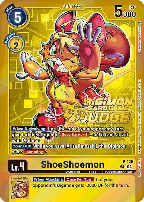 ShoeShoemon Card Front