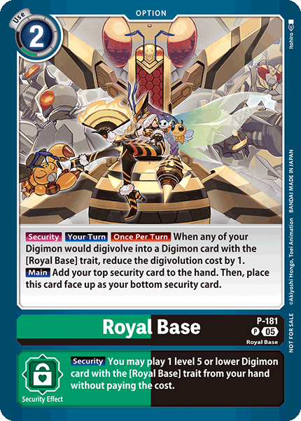 Royal Base Card Front