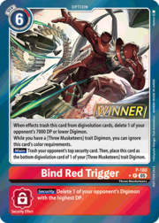 Bind Red Trigger · Store Tournament 2025 Vol.2 | Winner Pack P-180w