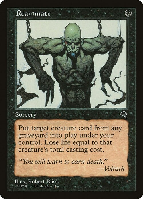 Reanimate Card Front