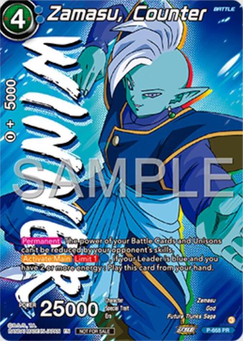 Zamasu, Counter Card Front