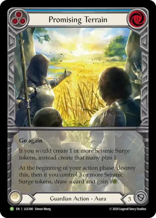Promising Terrain Card Front