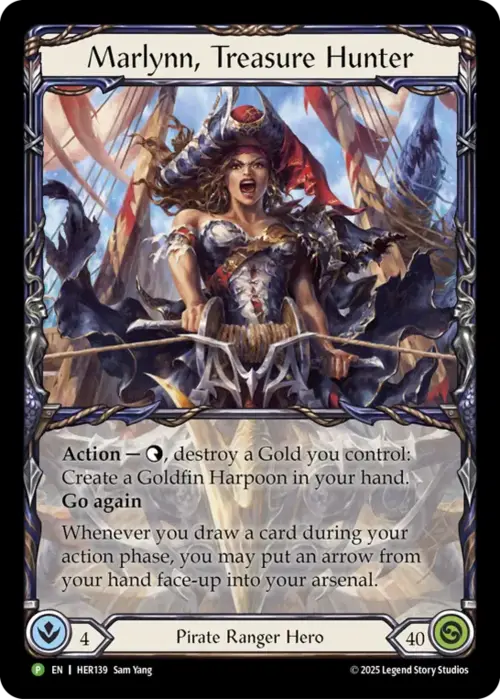 Marlynn, Treasure Hunter Card Front