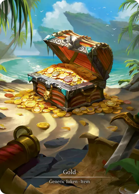 Gold High Seas - Treasure Pack | Flesh and Blood | CardTrader