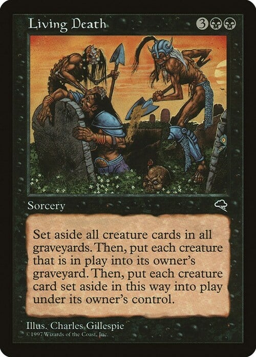 Living Death Card Front