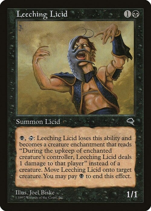 Leeching Licid Card Front