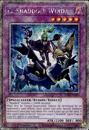 El Shaddoll Winda · Platinum Secret Rare 052psec