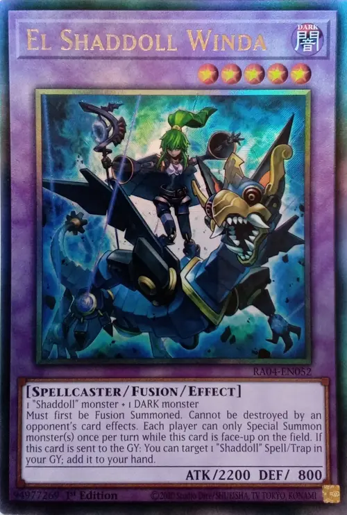 El Shaddoll Winda Card Front