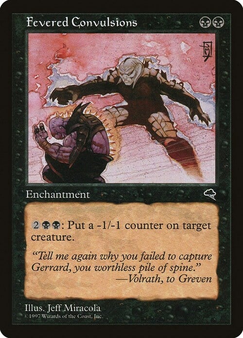 Fevered Convulsions Card Front