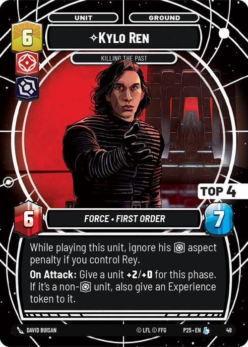 Kylo Ren, Killing the Past Card Front