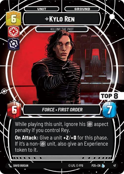 Kylo Ren, Killing the Past Card Front