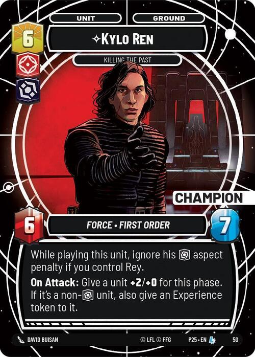 Kylo Ren, Killing the Past Card Front
