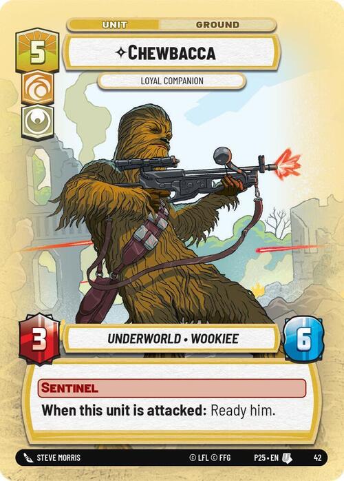 Chewbacca, Loyal Companion Card Front