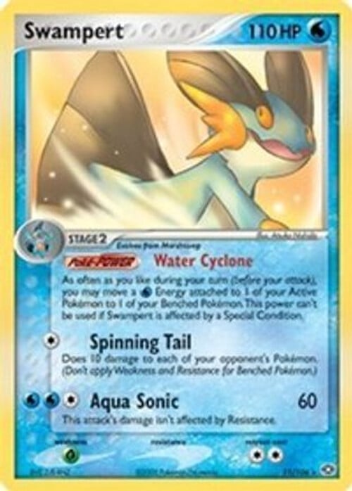 Swampert Card Front