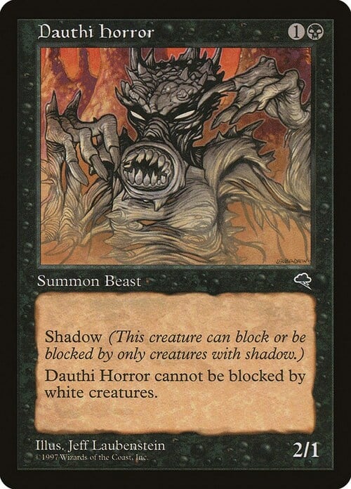 Dauthi Horror Card Front