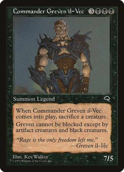Commander Greven il-Vec Card Front