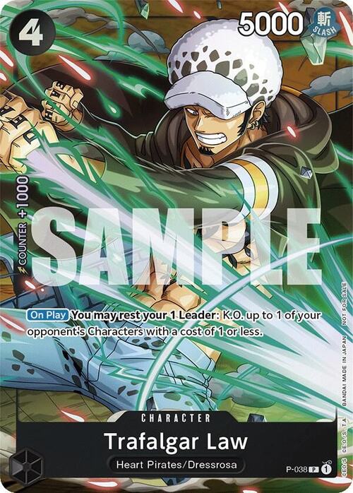 Trafalgar Law Card Front