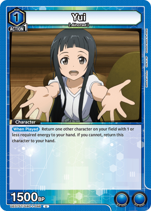 Yui Card Front