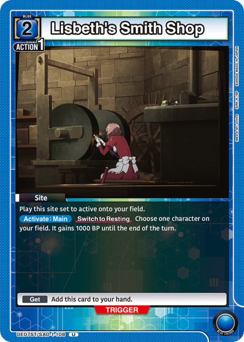 Lisbeth's Smith Shop Card Front