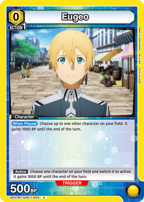 Eugeo Card Front