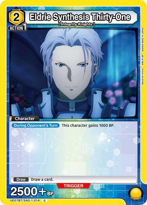 Eldrie Synthesis Thirty-One Card Front