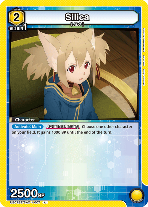 Silica Card Front